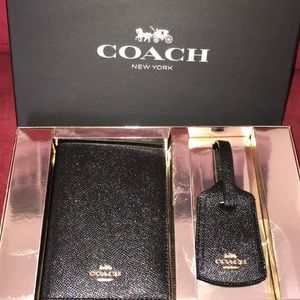 Crossgrain glitter travel set -Coach